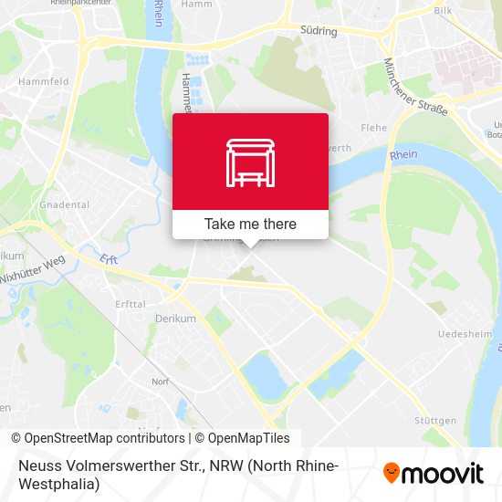 Neuss Volmerswerther Str. map