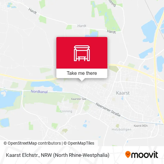 Карта Kaarst Elchstr.
