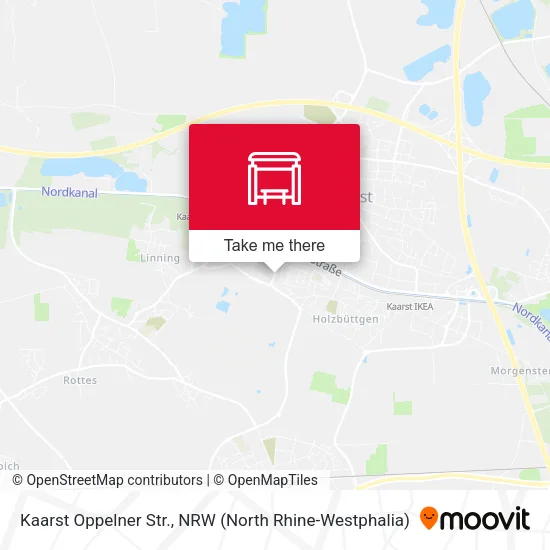 Карта Kaarst Oppelner Str.