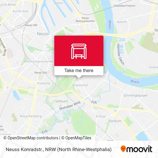 Карта Neuss Konradstr.