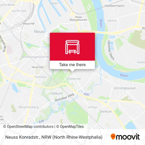 Карта Neuss Konradstr.