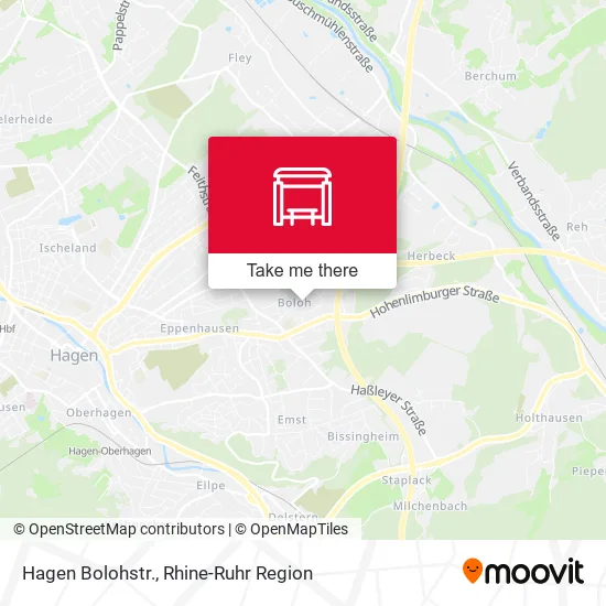 Карта Hagen Bolohstr.