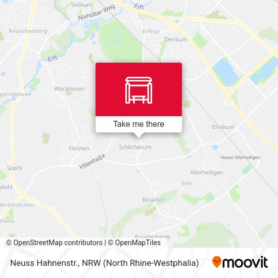 Карта Neuss Hahnenstr.