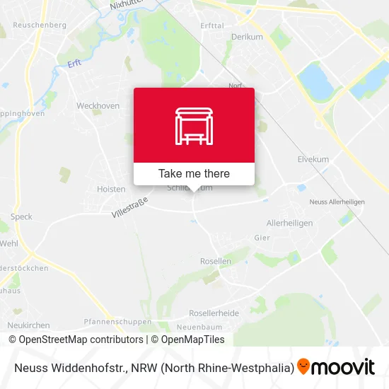 Карта Neuss Widdenhofstr.