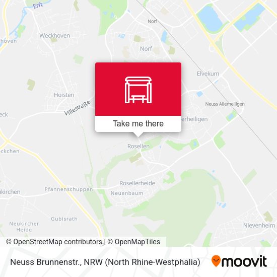 Карта Neuss Brunnenstr.