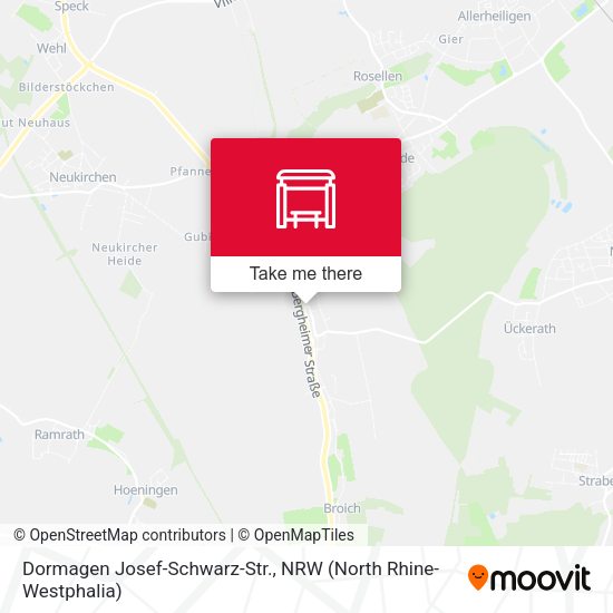 Карта Dormagen Josef-Schwarz-Str.