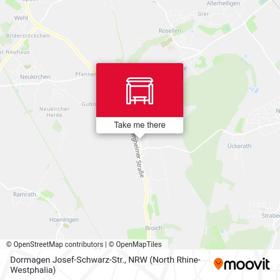 Карта Dormagen Josef-Schwarz-Str.