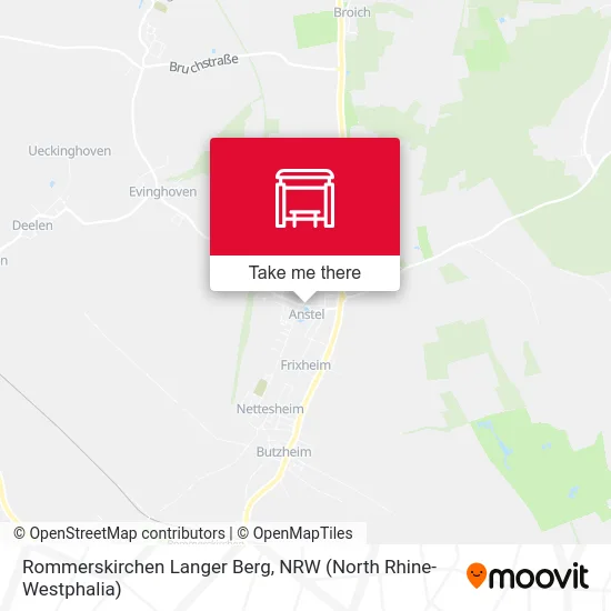 Rommerskirchen Langer Berg map