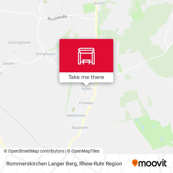 Rommerskirchen Langer Berg map