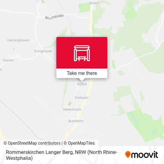Rommerskirchen Langer Berg map