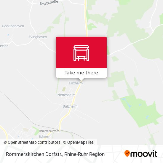 Rommerskirchen Dorfstr. map
