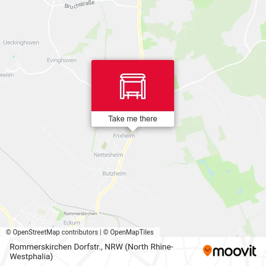 Rommerskirchen Dorfstr. map