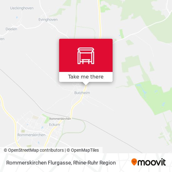 Rommerskirchen Flurgasse map