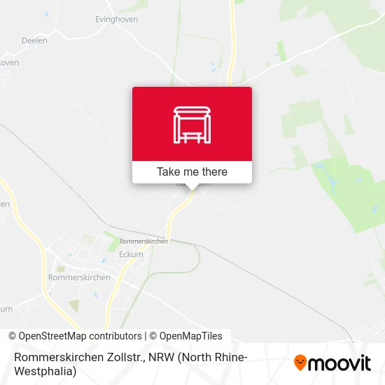 Rommerskirchen Zollstr. map