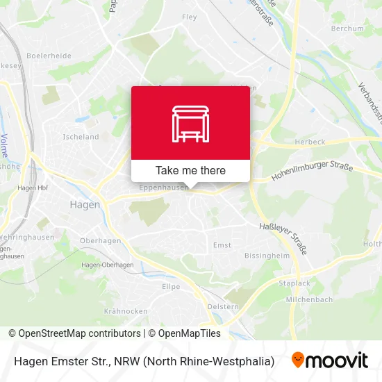 Карта Hagen Emster Str.