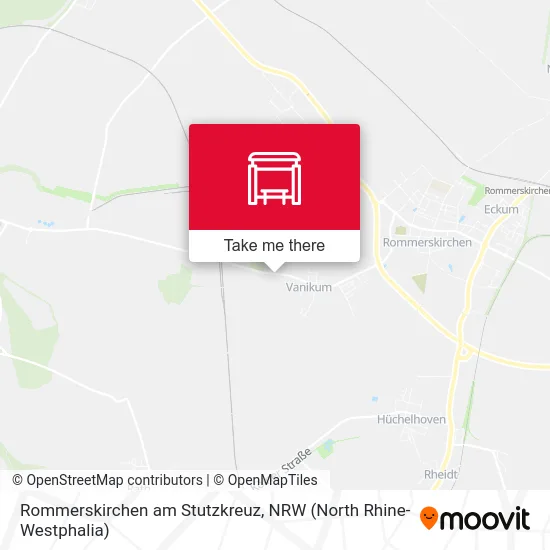 Rommerskirchen am Stutzkreuz map