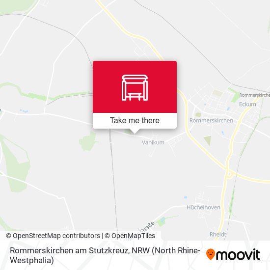 Rommerskirchen am Stutzkreuz map