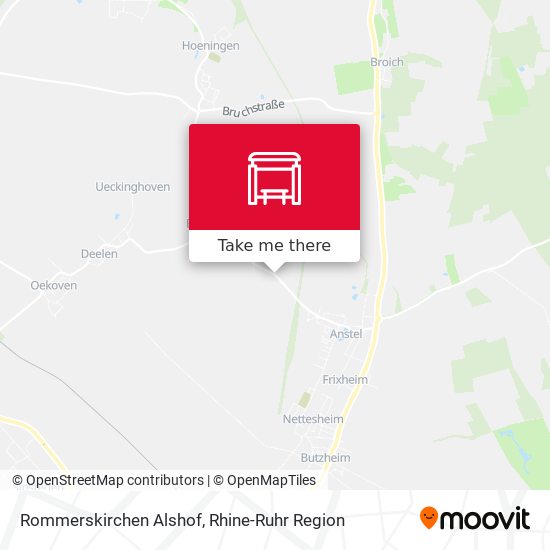 Rommerskirchen Alshof map