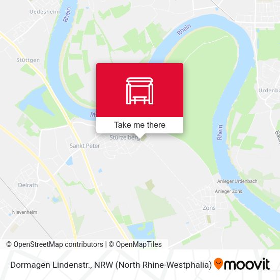 Карта Dormagen Lindenstr.