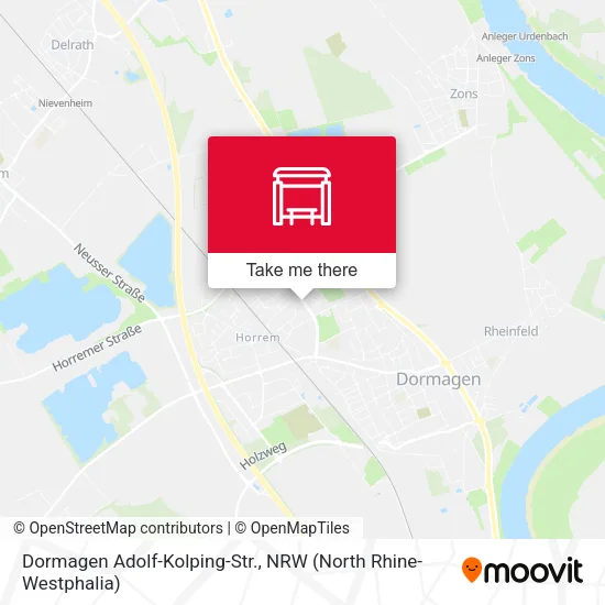 Карта Dormagen Adolf-Kolping-Str.