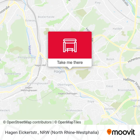 Карта Hagen Eickertstr.