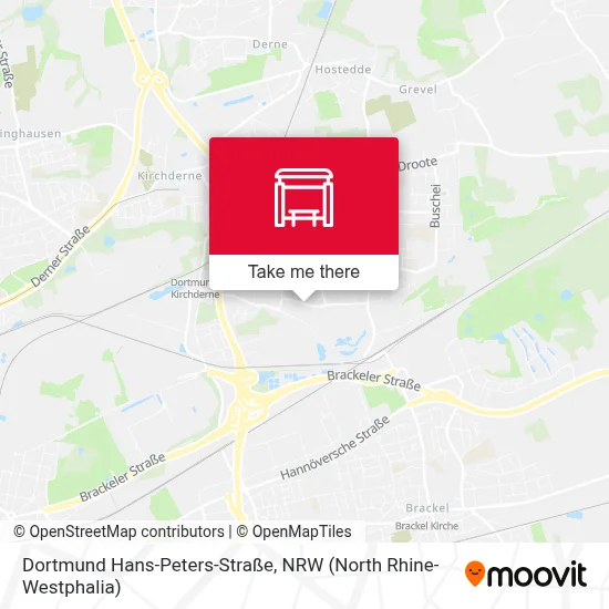 Dortmund Hans-Peters-Straße map