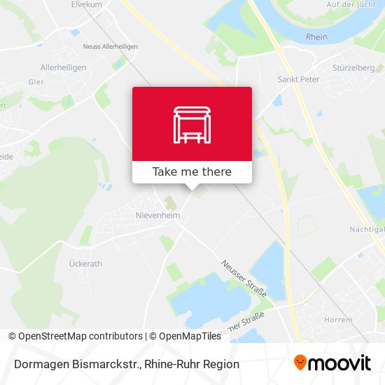 Dormagen Bismarckstr. map