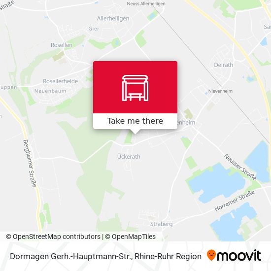Dormagen Gerh.-Hauptmann-Str. map