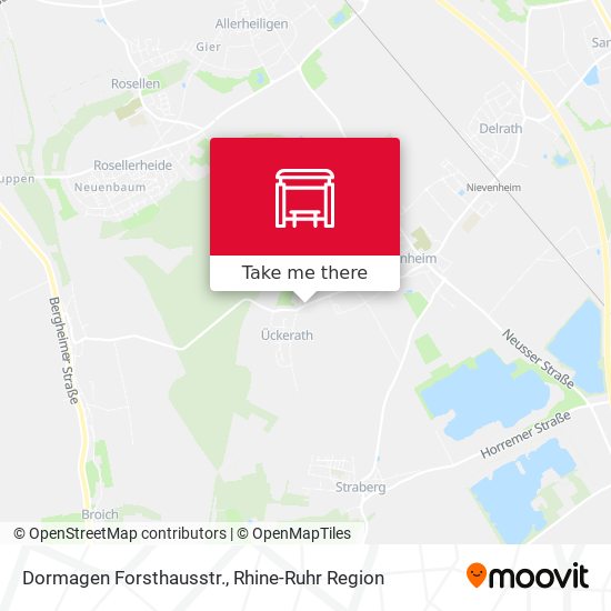 Dormagen Forsthausstr. map