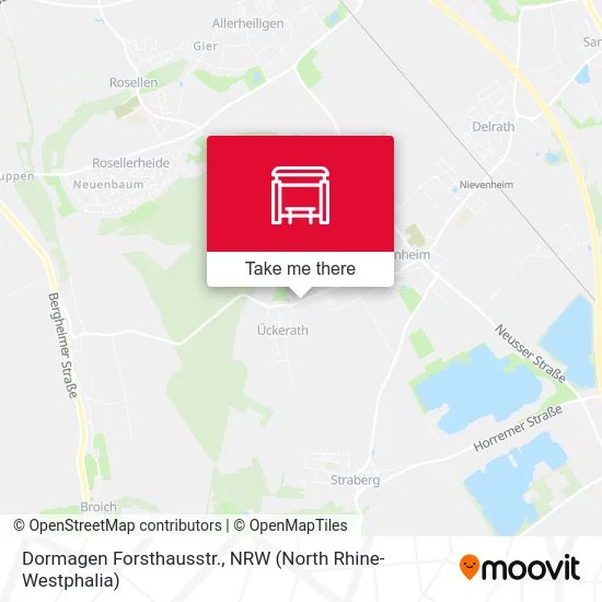 Dormagen Forsthausstr. map