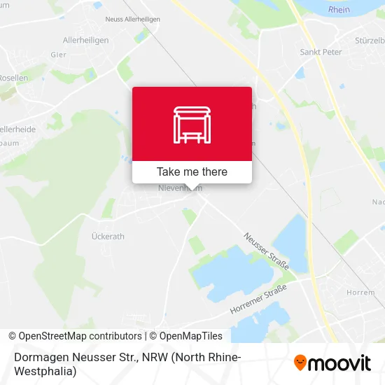 Карта Dormagen Neusser Str.