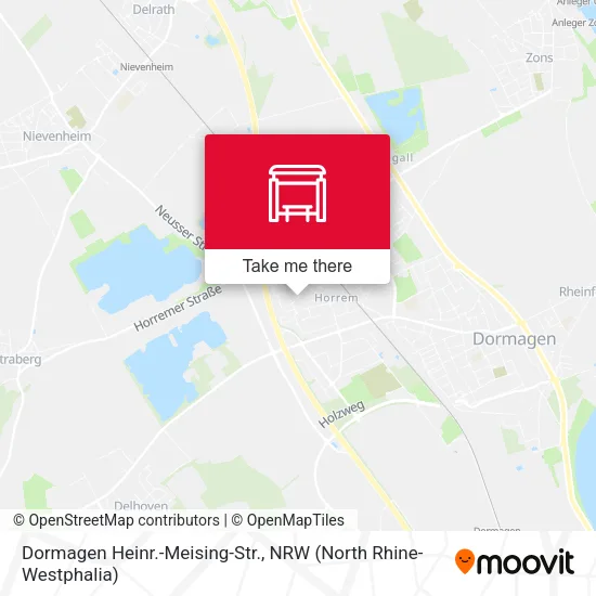 Карта Dormagen Heinr.-Meising-Str.
