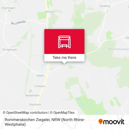 Rommerskirchen Ziegelei map