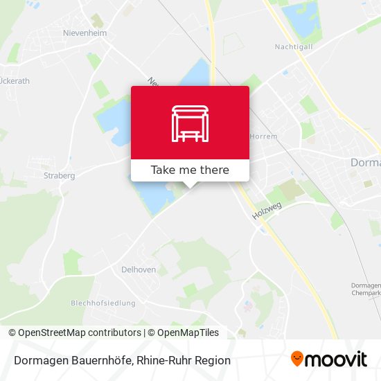 Dormagen Bauernhöfe map