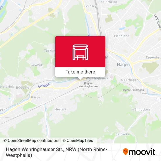 Карта Hagen Wehringhauser Str.