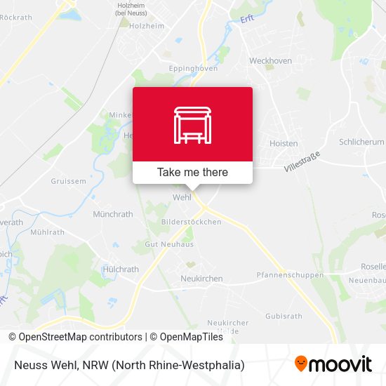 Карта Neuss Wehl