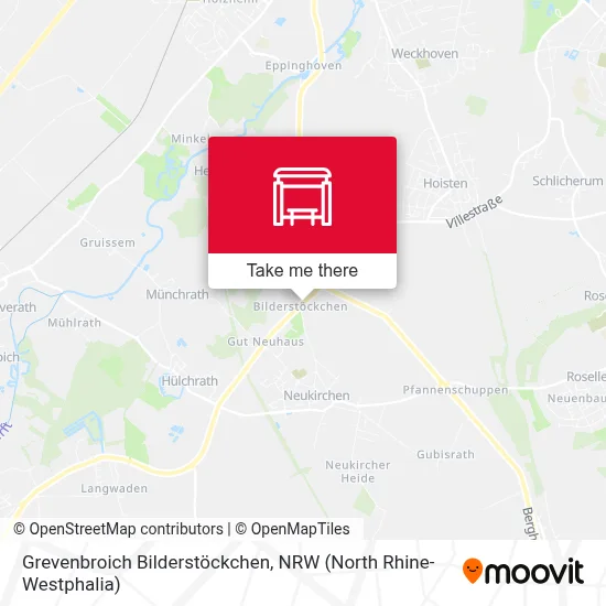 Grevenbroich Bilderstöckchen map