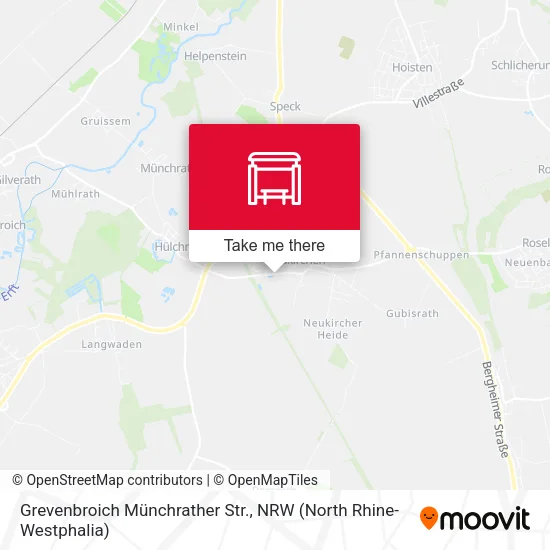 Grevenbroich Münchrather Str. map