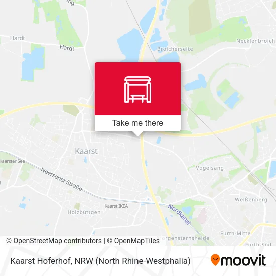 Карта Kaarst Hoferhof