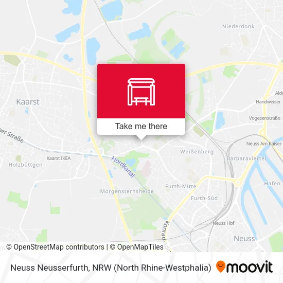 Карта Neuss Neusserfurth