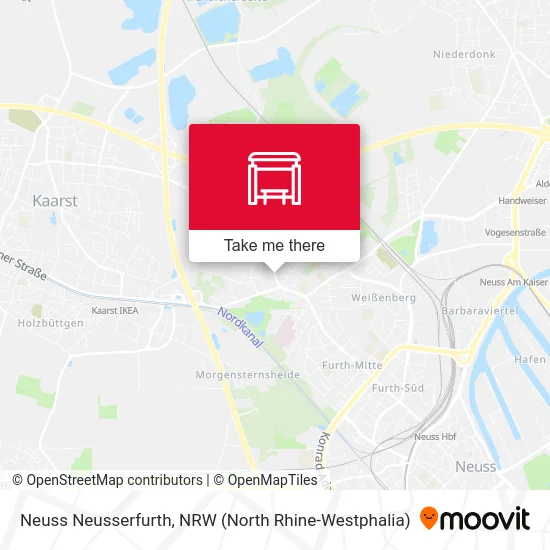 Карта Neuss Neusserfurth