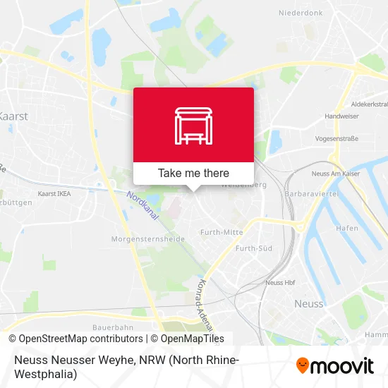 Карта Neuss Neusser Weyhe