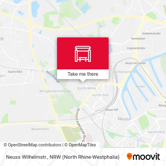 Карта Neuss Wilhelmstr.
