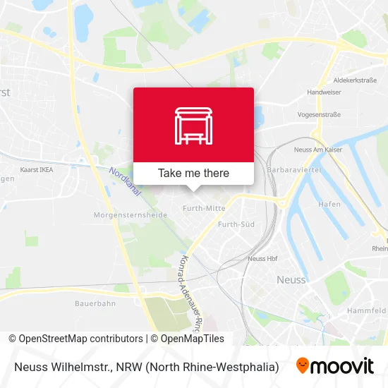 Карта Neuss Wilhelmstr.