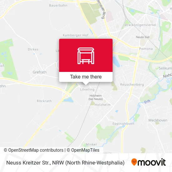 Карта Neuss Kreitzer Str.