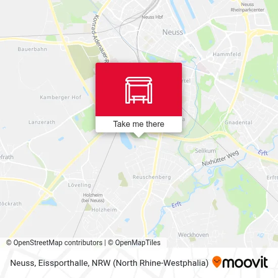 Neuss, Eissporthalle map