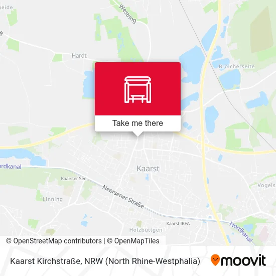 Kaarst Kirchstraße map