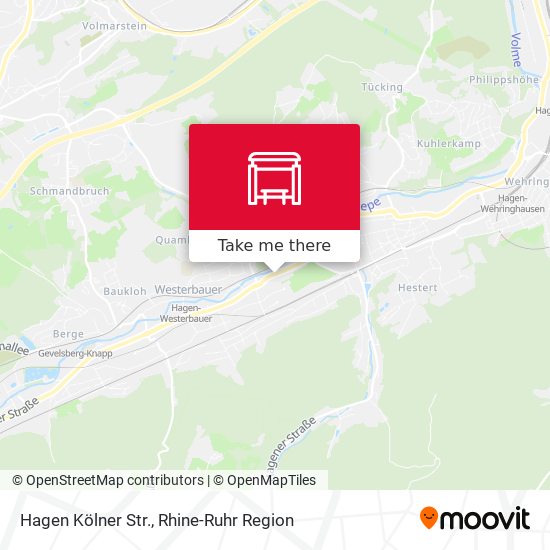 Hagen Kölner Str. map