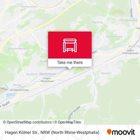Карта Hagen Kölner Str.