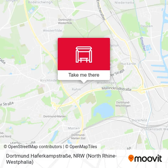 Dortmund Haferkampstraße map